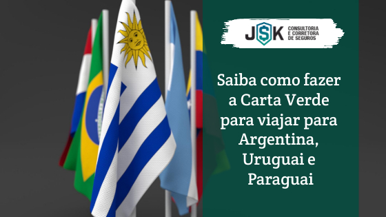 Como fazer carta verde para entrar no uruguai, argentina e paraguai