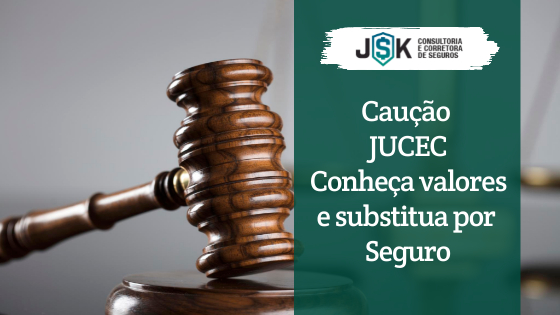 Caução JUCEC para Junta Comercial do Estado do Ceará